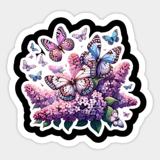 Lilac Blossom Sticker